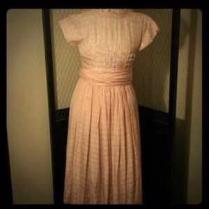 Pink vintage midi dress PENDING